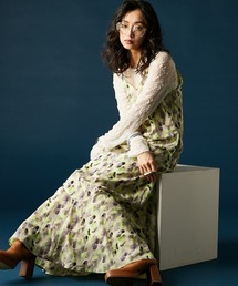 GEVS. | プリントキャミソールワンピース＜大きいサイズ有＞GEVS.(ワンピース)