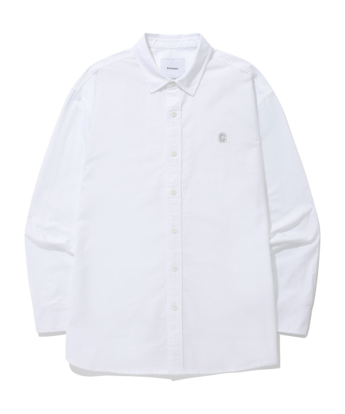 COVERNAT(カバーナット)の「ピグメントオックスフォードシャツ ホワイト(シャツ/ブラウス・レディース・その他・LARGE/SMALL/X-LARGE/X-SMALL/MEDIUM)」の1枚目の写真