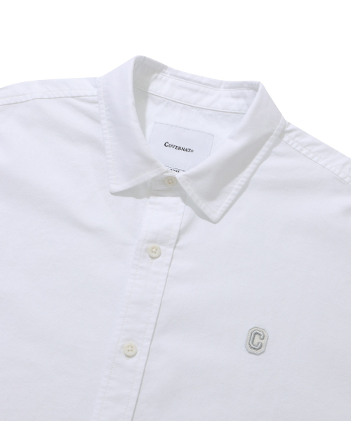 COVERNAT(カバーナット)の「ピグメントオックスフォードシャツ ホワイト(シャツ/ブラウス・レディース・その他・LARGE/SMALL/X-LARGE/X-SMALL/MEDIUM)」の3枚目の写真