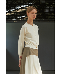 ANOETIC（アノエティック）の「MODIFY STRING SKIRT_BEIGE（スカート）」