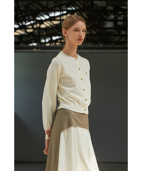 ANOETIC(アノエティック)の「MODIFY STRING SKIRT_BEIGE(スカート・レディース・ベージュ・SMALL/MEDIUM)」の1枚目の写真