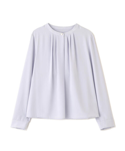 NATURAL BEAUTY BASIC（ナチュラルビューティーベーシック）の「◇フロントタックブラウス（シャツ/ブラウス・レディース・ブルー/ライトグリーン/ベージュ/オフホワイト・SMALL/MEDIUM）」の14枚目の写真