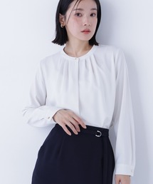 NATURAL BEAUTY BASIC | ◇フロントタックブラウス(シャツ/ブラウス)
