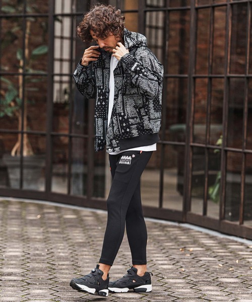 felkod（フィルコッド）の「mpa4012-Bandana Pattern Parka パーカー(F26S130)（パーカー・メンズ・ホワイト/ブラック・S/M/L）」の8枚目の写真