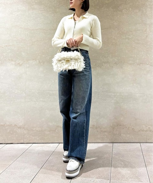 +diana（プラスダイアナ）の「【Premiumline】 ウィングチップスニーカー（スニーカー・レディース・アイボリー/ブラック/ホワイト・23.5cm/23.0cm/22.5cm/22.0cm/25.0cm/24.5cm/24.0cm）」の7枚目の写真