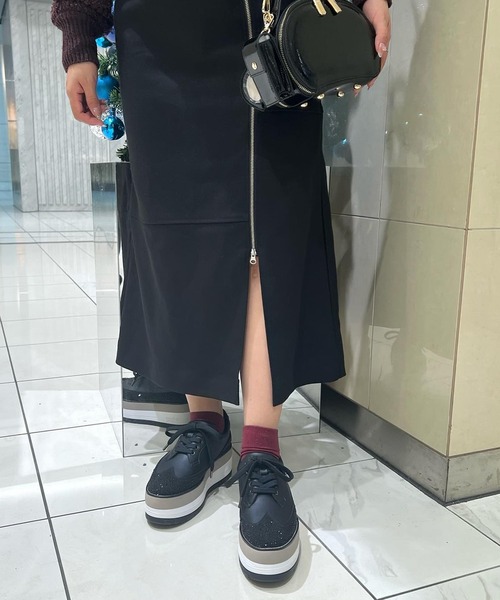 +diana（プラスダイアナ）の「【Premiumline】 ウィングチップスニーカー（スニーカー・レディース・アイボリー/ブラック/ホワイト・23.5cm/23.0cm/22.5cm/22.0cm/25.0cm/24.5cm/24.0cm）」の13枚目の写真