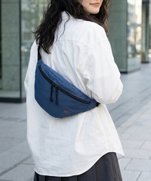 【MEI/メイ】STANDARD MOON SHOULDER/ロゴ刺繍 ショルダーバッグ ボディバッグ