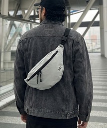 【MEI/メイ】STANDARD MOON SHOULDER/ロゴ刺繍 ショルダーバッグ ボディバッグ