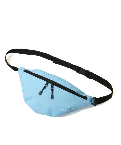 MEI（メイ）の「【MEI/メイ】STANDARD MOON SHOULDER/ロゴ刺繍 ショルダーバッグ ボディバッグ（ボディバッグ/ウエストポーチ・メンズ・ネイビー/ベージュ/ダークグリーン/グレー/サックスブルー/ブラック/バーガンディー/オリーブドラブ/ブラウン・FREE）」の8枚目の写真