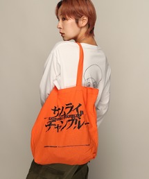 YEN TOWN MARKET（イェンタウンマーケット）の「【SAMURAI CHAMPLOO】サムライチャンプルー シルエット バッグ（トートバッグ）」