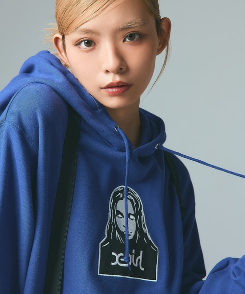 FACE PATCH SWEAT HOODIE（パーカー）｜X-girl（エックスガール）の