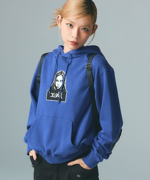 FACE PATCH SWEAT HOODIE（パーカー）｜X-girl（エックスガール）の