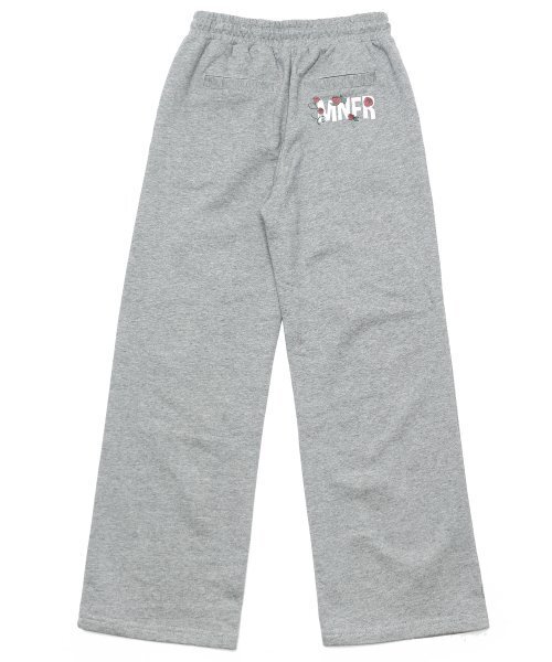 Monkey Flower（モンキーフラワー）の「共用セミワイドフィットスウェットパンツ/MF1WTP04U メランジェグレー（スウェットパンツ・メンズ・その他・LARGE/SMALL）」の2枚目の写真