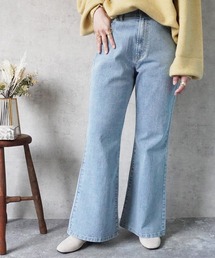 リサイクルデニムフレアパンツ