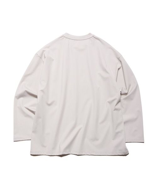 uniform experiment（ユニフォームエクスペリメント）の「LOOSE L/S TEE（Tシャツ/カットソー・メンズ・ベージュ/ブラック/ネイビー・4/3/2/1/5）」の6枚目の写真