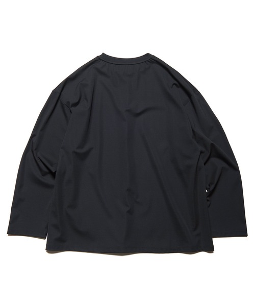 uniform experiment（ユニフォームエクスペリメント）の「LOOSE L/S TEE（Tシャツ/カットソー・メンズ・ベージュ/ブラック/ネイビー・4/3/2/1/5）」の8枚目の写真