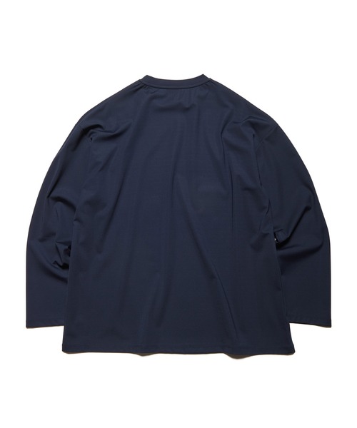 uniform experiment（ユニフォームエクスペリメント）の「LOOSE L/S TEE（Tシャツ/カットソー・メンズ・ベージュ/ブラック/ネイビー・4/3/2/1/5）」の10枚目の写真