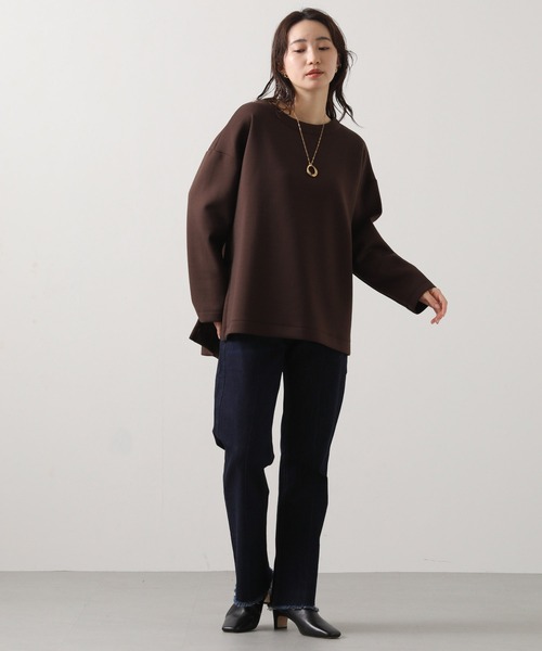 Gready Brilliant(グレディブリリアン)の「ダンボール後レースカットソー(Tシャツ/カットソー・レディース・チャコールグレー/ブラウン・38)」の16枚目の写真