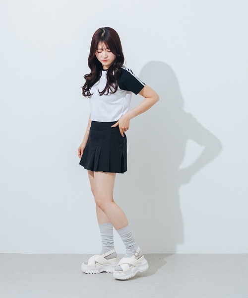 EVOL（イーボル）の「【XS-LLサイズ展開・柔らかい】厚底パデットクロスサンダル JA5966（サンダル・レディース・ホワイト/ブラック・LL/L/M/S/XS）」の8枚目の写真