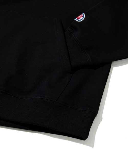 go slow caravan（ゴースローキャラバン）の「YOIDORE/酔いどれ　ビールで記憶無し スウェットパーカー（パーカー・メンズ・ブラック/ライトグレー・LARGE/MEDIUM/X-LARGE）」の7枚目の写真