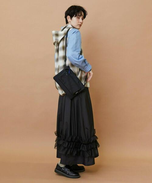 FRAPBOIS（フラボア）の「フラップサコッシュ２（ショルダーバッグ・レディース・ベージュ系その他/ブラック系その他/ブラック・FREE）」の12枚目の写真