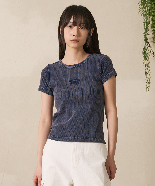 FDR(エフディーアール)の「Sulfar Washing rib Muscle short sleeve Black(Tシャツ/カットソー・レディース・その他・S/M/L)」の10枚目の写真