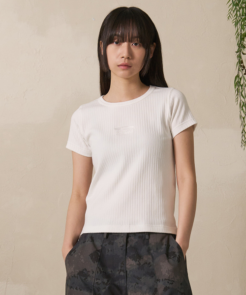 FDR(エフディーアール)の「Sulfar Washing rib Muscle short sleeve Black(Tシャツ/カットソー・レディース・その他・S/M/L)」の12枚目の写真