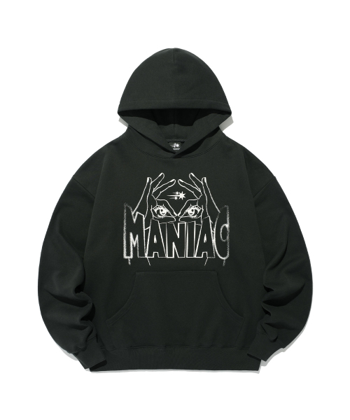 NICE GHOST CLUB(ナイスゴーストクラブ)の「BLIND MANIAC HOODIE_BLACK(NG2EFUM407A)(パーカー・レディース・ブラック・S/M)」の1枚目の写真