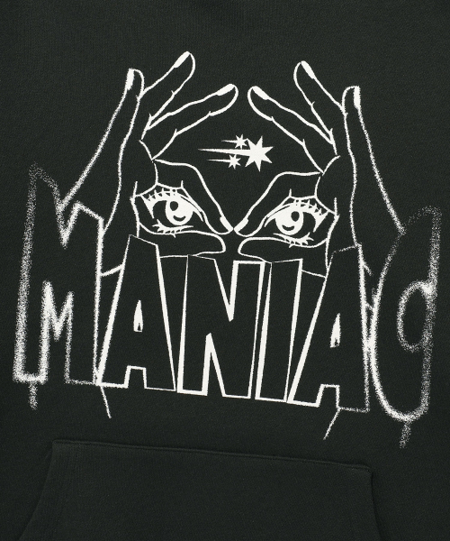 NICE GHOST CLUB(ナイスゴーストクラブ)の「BLIND MANIAC HOODIE_BLACK(NG2EFUM407A)(パーカー・レディース・ブラック・S/M)」の4枚目の写真