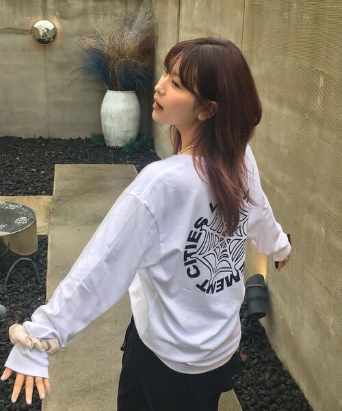 LMCの「SPIDER WEB LONG SLV TEE black(Tシャツ/カットソー・レディース・その他・S/M/L/XL)」の3枚目の写真
