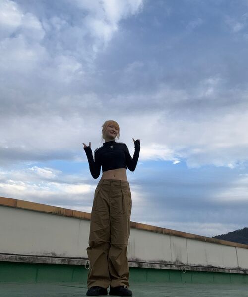 SSO-M(ソエム)の「エアダブルワイドパンツ(Grey Label)_ブラウン(スウェットパンツ・メンズ・その他・S/M/L/XL)」の9枚目の写真