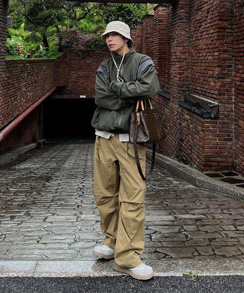 SSO-M(ソエム)の「エアダブルワイドパンツ(Grey Label)_ブラウン(スウェットパンツ・メンズ・その他・S/M/L/XL)」の11枚目の写真