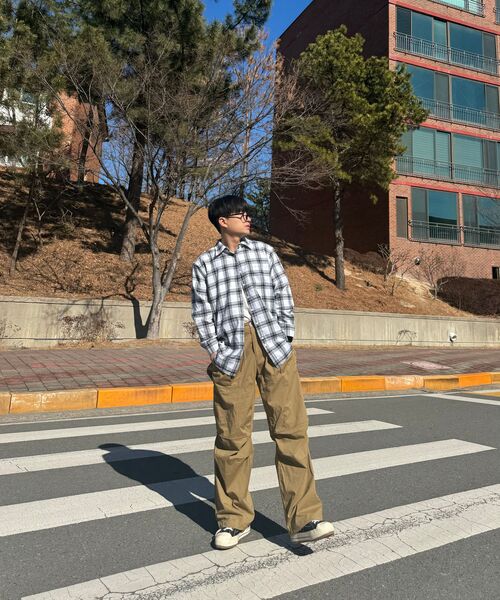 SSO-M(ソエム)の「エアダブルワイドパンツ(Grey Label)_ブラウン(スウェットパンツ・メンズ・その他・S/M/L/XL)」の14枚目の写真