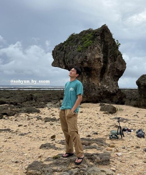 SSO-M(ソエム)の「エアダブルワイドパンツ(Grey Label)_ブラウン(スウェットパンツ・メンズ・その他・S/M/L/XL)」の19枚目の写真