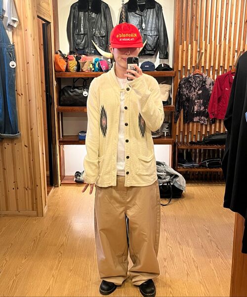 Big Unionの「クラシックビッグバギーチノパンツ(ベージュ)(その他パンツ・メンズ・その他・S/M/L)」の7枚目の写真