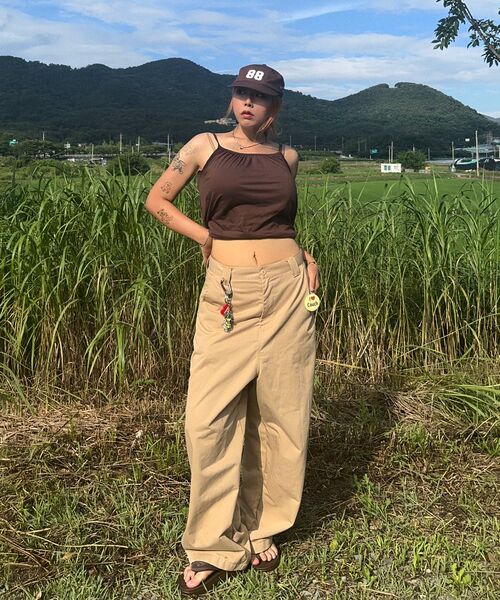 Big Unionの「クラシックビッグバギーチノパンツ(ベージュ)(その他パンツ・メンズ・その他・S/M/L)」の9枚目の写真