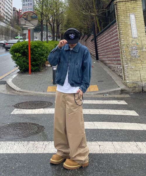 Big Unionの「クラシックビッグバギーチノパンツ(ベージュ)(その他パンツ・メンズ・その他・S/M/L)」の15枚目の写真