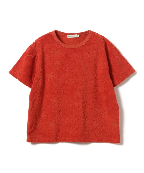 BEAMS mini(ビームスミニ)の「総柄 パイル Tシャツ 2026SS(90~140cm) 男子 夏 機能性(Tシャツ/カットソー・キッズ・ネイビー/オレンジ系その他6・140/130/120/110/100/90)」の19枚目の写真