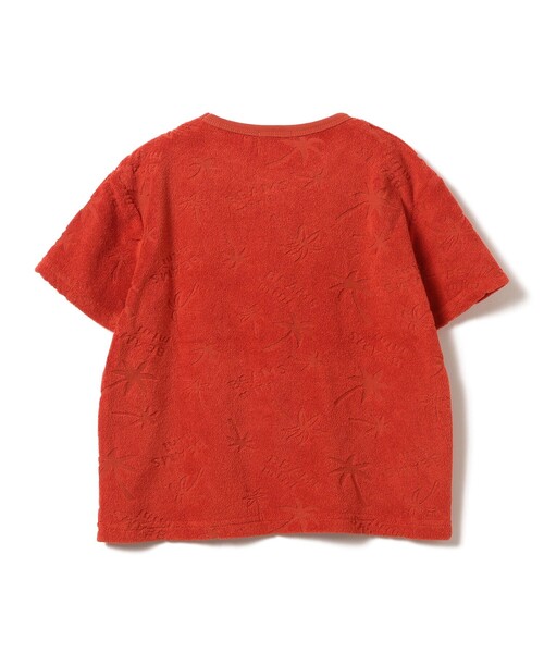 BEAMS mini(ビームスミニ)の「総柄 パイル Tシャツ 2026SS(90~140cm) 男子 夏 機能性(Tシャツ/カットソー・キッズ・ネイビー/オレンジ系その他6・140/130/120/110/100/90)」の14枚目の写真