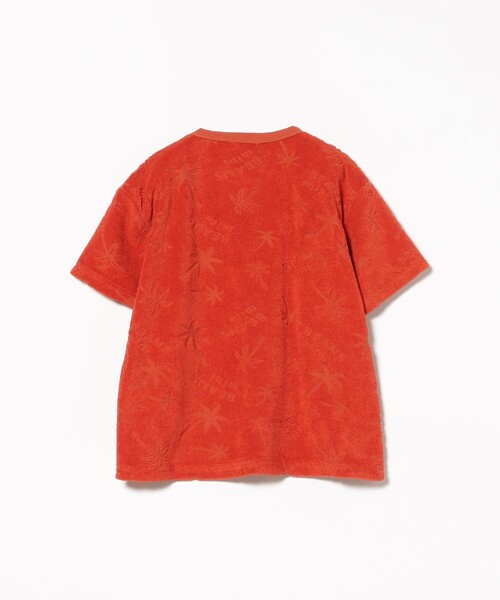 BEAMS mini(ビームスミニ)の「総柄 パイル Tシャツ 2026SS(90~140cm) 男子 夏 機能性(Tシャツ/カットソー・キッズ・ネイビー/オレンジ系その他6・140/130/120/110/100/90)」の9枚目の写真