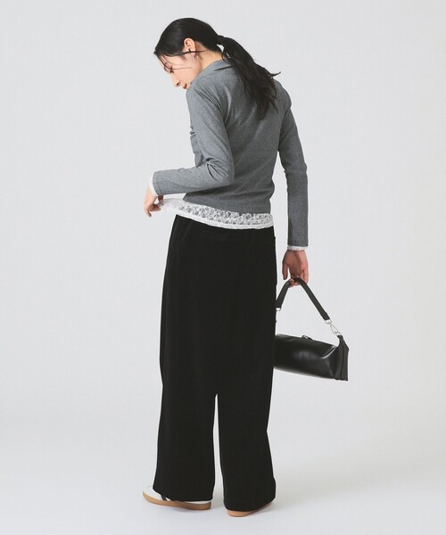 Ray BEAMS(レイビームス)の「【別注】PICCADILLY / POLO(ポロシャツ・レディース・クリーム/チャコールグレー・ONE SIZE)」の15枚目の写真