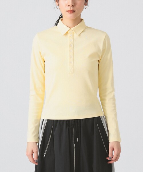 Ray BEAMS(レイビームス)の「【別注】PICCADILLY / POLO(ポロシャツ・レディース・クリーム/チャコールグレー・ONE SIZE)」の22枚目の写真