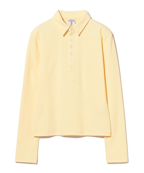 Ray BEAMS(レイビームス)の「【別注】PICCADILLY / POLO(ポロシャツ・レディース・クリーム/チャコールグレー・ONE SIZE)」の5枚目の写真