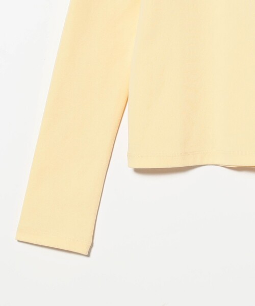 Ray BEAMS(レイビームス)の「【別注】PICCADILLY / POLO(ポロシャツ・レディース・クリーム/チャコールグレー・ONE SIZE)」の7枚目の写真