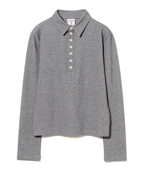 Ray BEAMS(レイビームス)の「【別注】PICCADILLY / POLO(ポロシャツ・レディース・クリーム/チャコールグレー・ONE SIZE)」の10枚目の写真