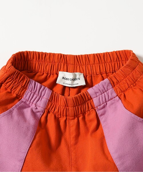 BOBO CHOSES(ボボショーズ)の「BOBO CHOSES / キッズ カラー ブロック ショートパンツ 2026SS(2~9才)(その他パンツ・キッズ・レッド・2-3Y/4-5Y/6-7y/8-9y)」の8枚目の写真