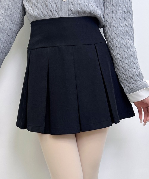 INGNI（イング）の「プリーツスカパン(セットアップ対応)（スカート・レディース・ネイビー/ベージュ/チェック/ブラック/グレー・FREE）」の8枚目の写真