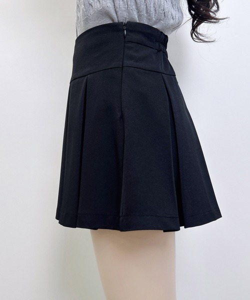 INGNI（イング）の「プリーツスカパン(セットアップ対応)（スカート・レディース・ネイビー/ベージュ/チェック/ブラック/グレー・FREE）」の9枚目の写真