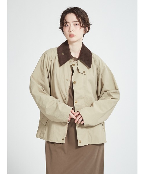 Barbour（バブアー）の「【TRANSPORT / トランスポート】ナイロン ジャケット Japan Exclusive（ユニセックス）（ナイロンジャケット・メンズ・ブラック/ベージュ/ブルー・36/34/40/38/42）」の2枚目の写真