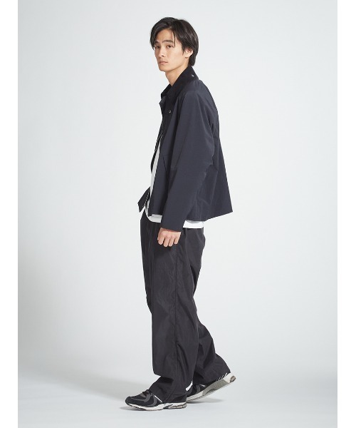 Barbour ブラック ナイロンジャケット TRANSPORT / トランスポート】ナイロン ジャケット Japan Exclusive